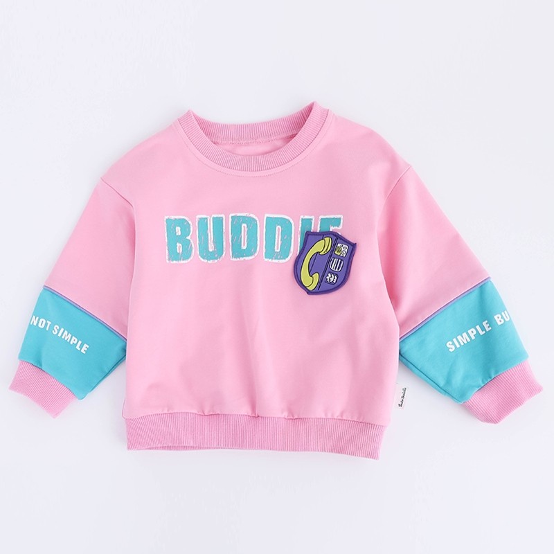 babe buddie【快乐星球】运动炸街童装春秋款卫衣