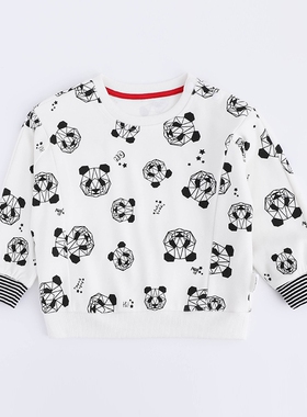 babe buddie【萌宝趣园】熊猫卫衣套头衫