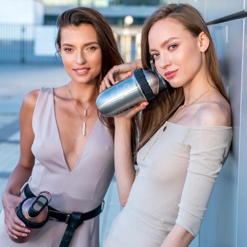 国 英shakeshre便摇杯运动健身水杯pe蛋白粉奶摇昔香蕉携搅拌代餐