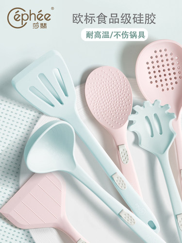 瑞士Cephee硅胶抹刀集不粘锅特殊厨房用品烹饪抹刀汤勺家庭收藏