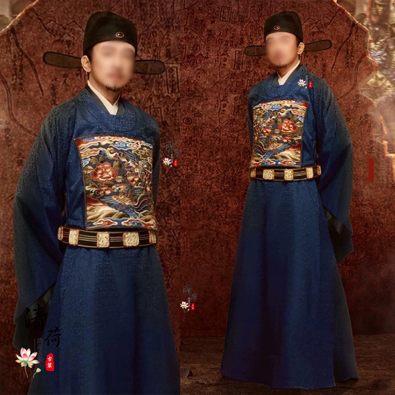 影视古装大明风华于谦同款大臣服明朝官服朝服圆领王爷文官丞相服