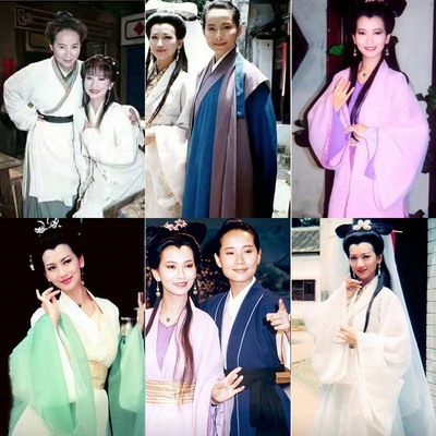 赵雅芝仙女服影视古装传奇同款