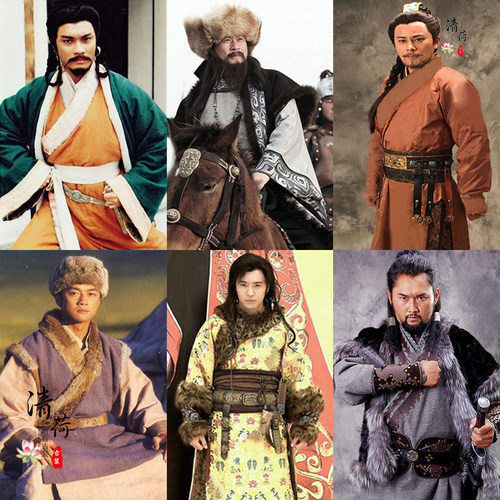 完颜洪烈同款蒙古袍子大臣服