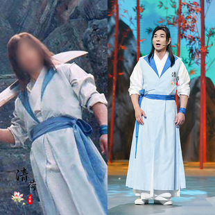 影视古装风云雄霸天下聂风同款男武侠装刀客剑客侠客功夫装演出服