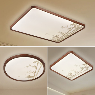 宋氏美学新中式竹子图案智能吸顶灯客厅房间卧室吸顶灯LED灯具