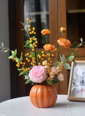 原创花艺设计作品摆件