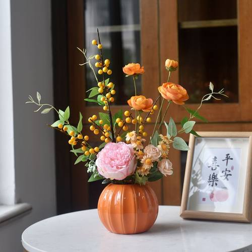 原创花艺设计作品摆件
