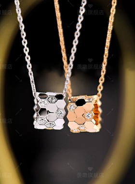 尚美伯爵蜂巢小蛮腰项链女