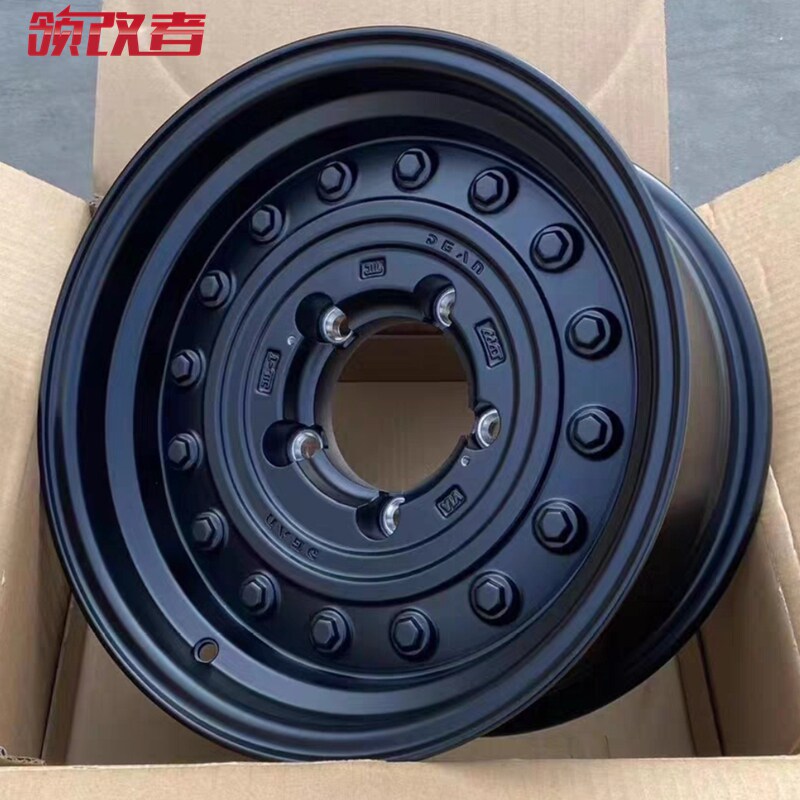 吉姆尼轮毂jimny钢圈改装