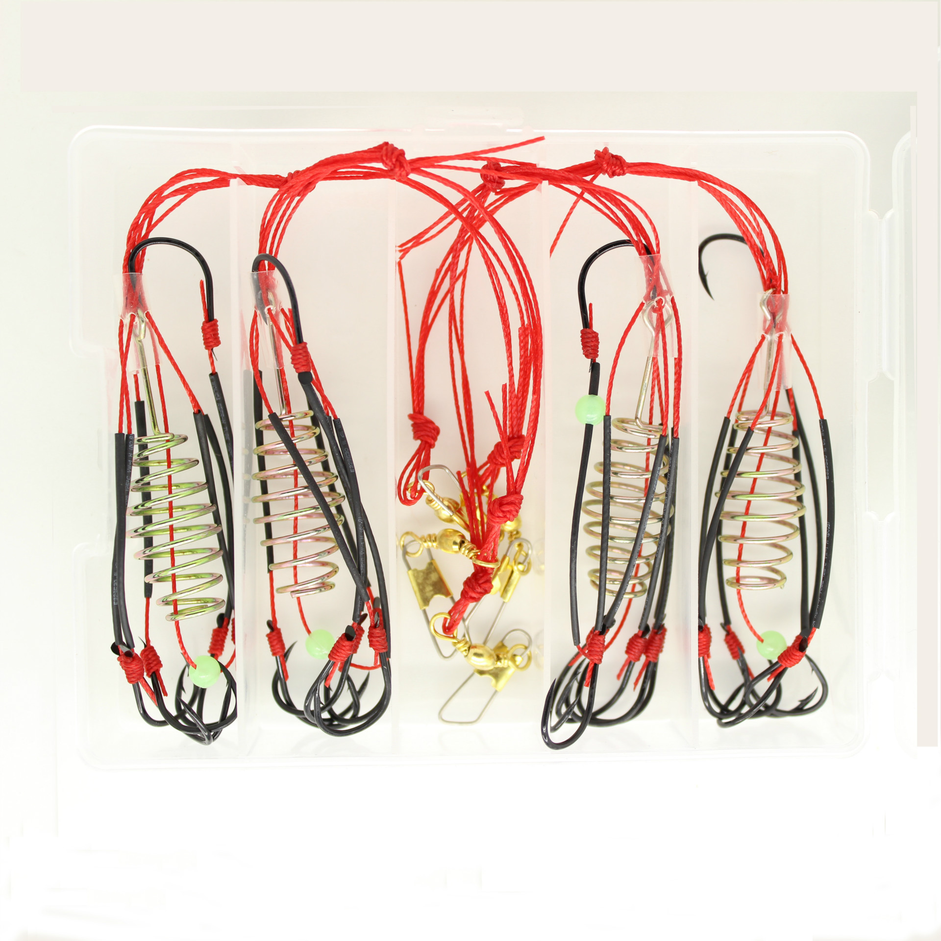 爆炸钩 萨摩鬼锋防缠绕爆炸钩4付 盒装鱼钩渔具底钓海钓