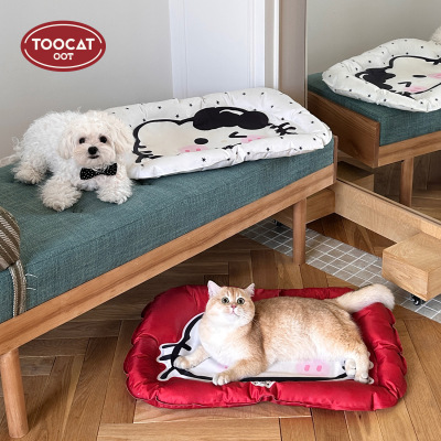 TOOCAT趣味Kiity宠物冰垫狗狗冰窝猫咪凉垫夏天降温凉席狗窝垫子