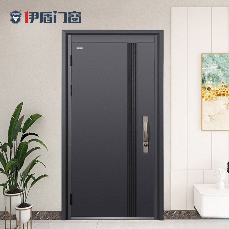 伊盾门窗 edu172防盗门智能甲级降音降噪入户门进户门安全防盗