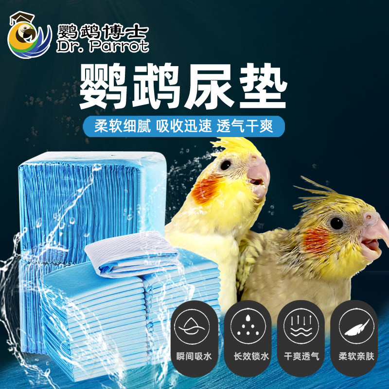 鹦鹉笼尿垫笼子尿布垫鹦鹉站架垫纸防臭抗菌吸水环保清洁打理方便,宠物/宠物食品及用品,鸟禽其他,淘宝优惠券,粉丝福利购,淘宝优惠卷