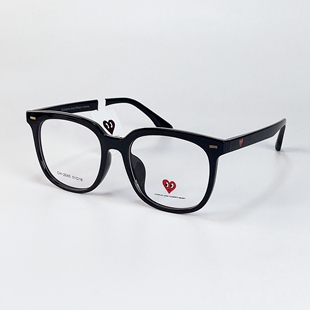 查尔斯桃心眼镜框超轻板材防蓝光眼镜男时尚 女可配近视透明CH2045