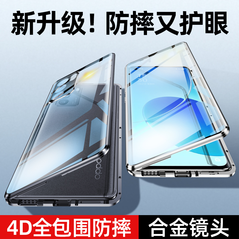 opporeno6手机壳防摔opopreno6