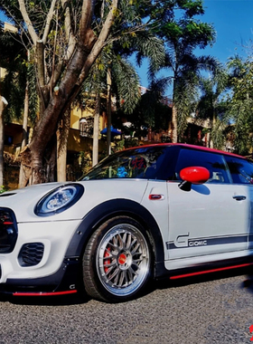 迷你MINIF56车贴拉花cooper sR55 R60 F54 F55侧裙改装车身贴纸