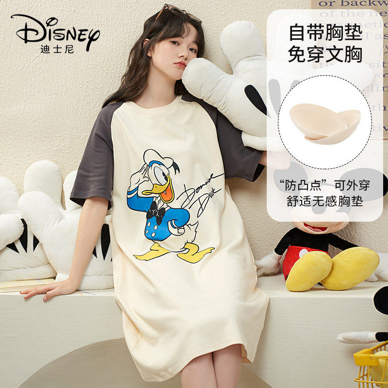 Disney/迪士尼夏季新款米睡裙