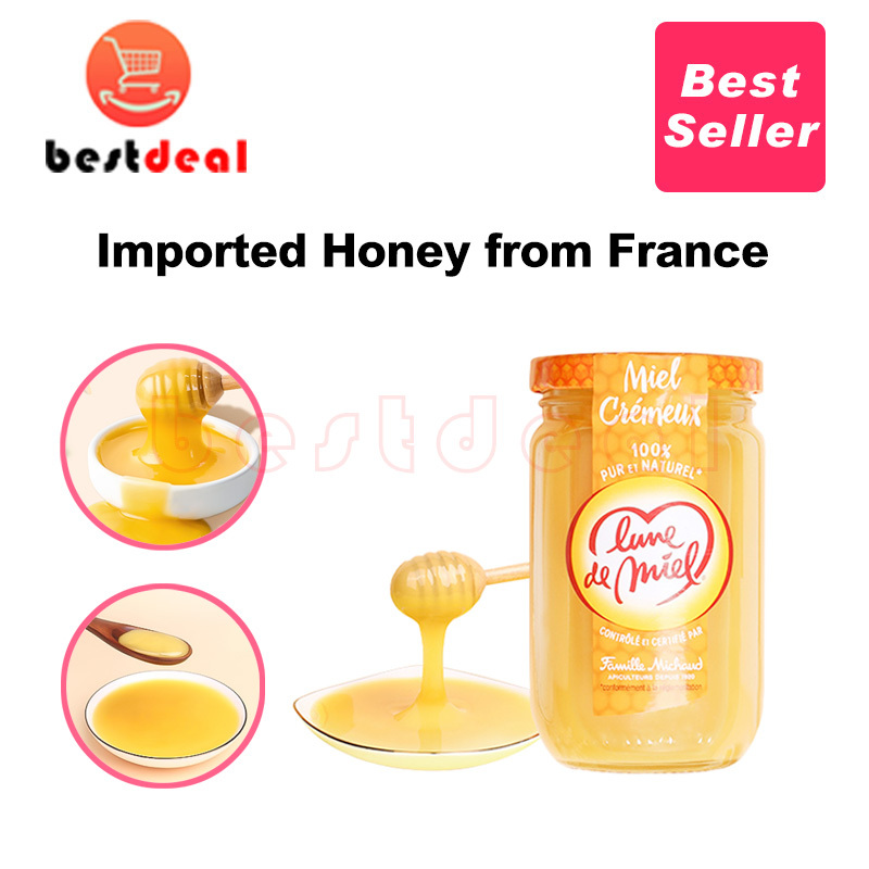 2 бутылка Lun Ed Emi El Pure Natural Honey, импортированный из Франции