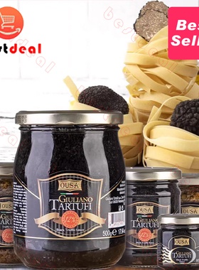 500g OUSA Black truffle sauce Giuliano Tartufi from Italy