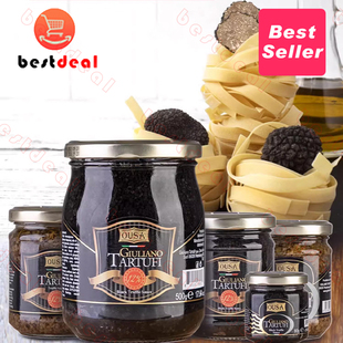 500g OUSA Black truffle sauce Giuliano Tartufi from Italy