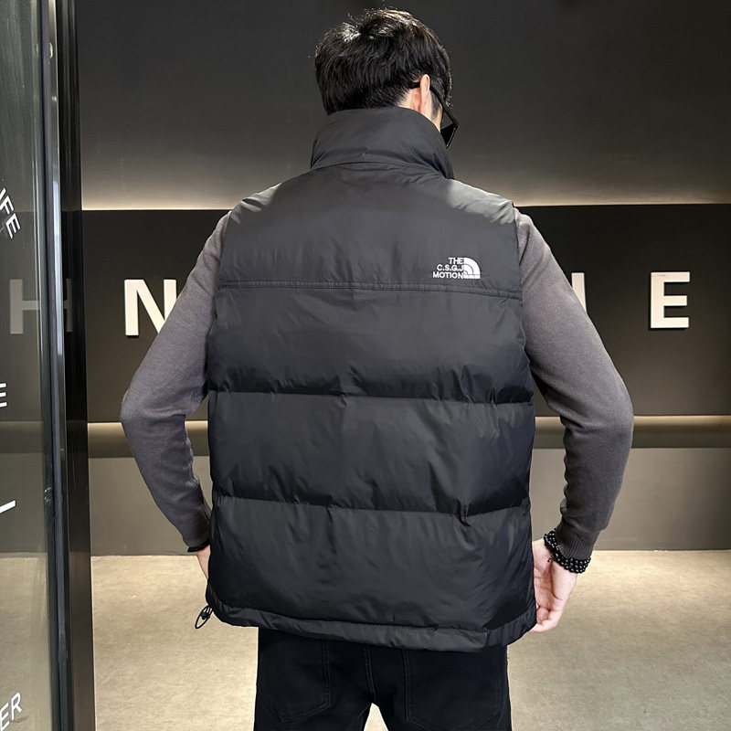 羽绒马甲男士秋冬季2025新款潮牌保暖立领坎肩羽绒服宽松背心外套,男装,羽绒马甲,淘宝优惠券,粉丝福利购,淘宝优惠卷