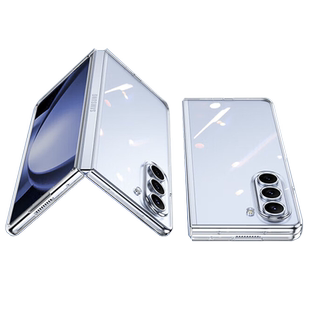 适用Z flip7fe三星ZFold6手机壳zflip5折叠屏fold4翻盖式flip3保护套Galaxy全包w24防摔w23透明w22超薄z散热