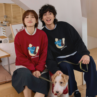 warmtrees2026SS噗噜小马系列U型马蹄铁圆领卫衣马年新年2026年春