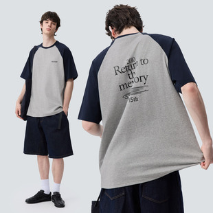 Return 15周年限定插肩短袖 memory T恤 the warmtrees