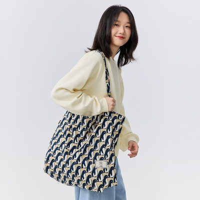 warmtrees日本进口料企鹅印花帆布袋（15周年限定）