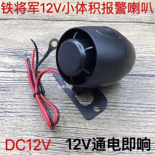 汽车防盗器小车单音6音报警喇叭12V铁将军防盗器主机喇叭15W 20W-封面