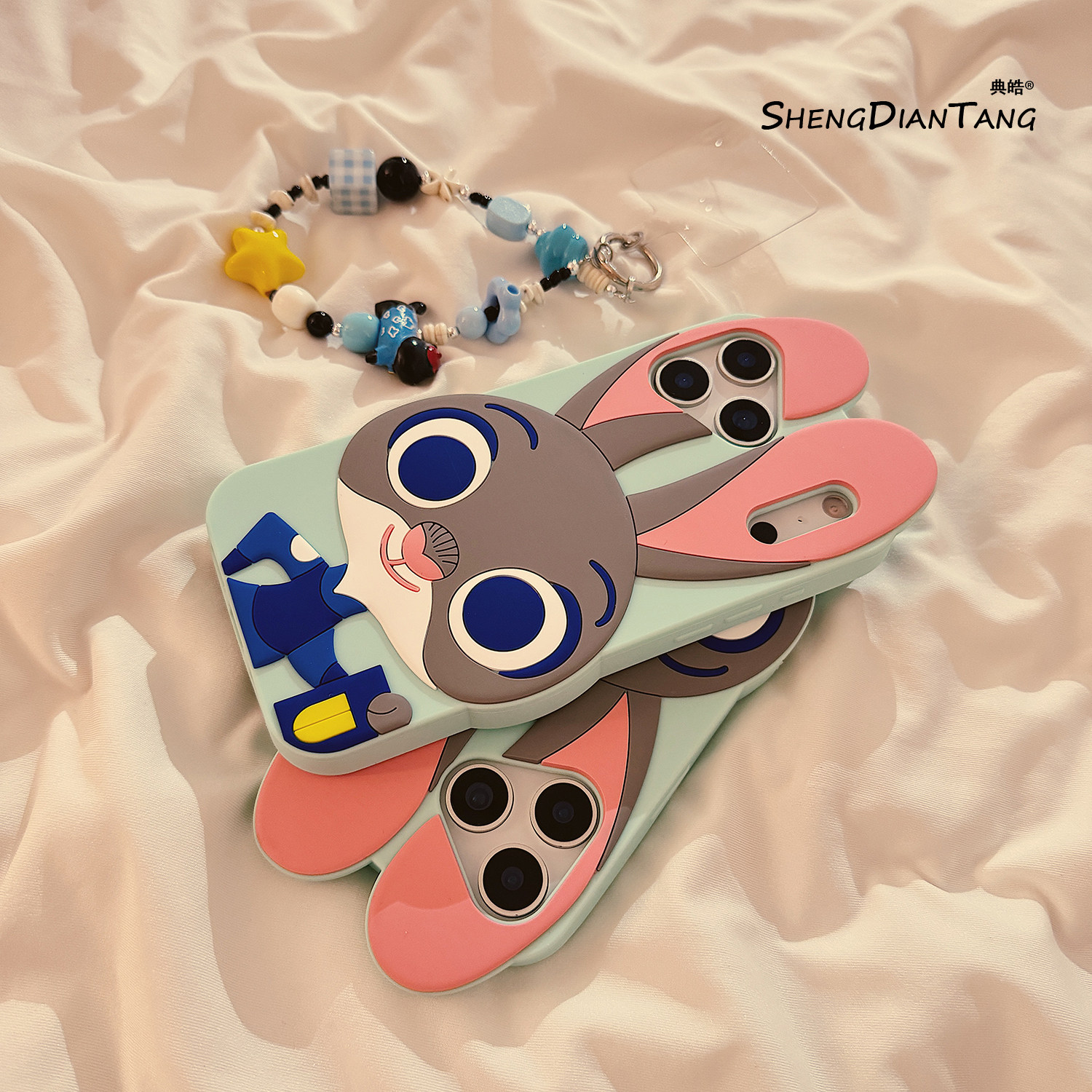 疯狂动物城兔子警官适用苹果17ProMax手机壳iphone17新款16pro卡通15创意14可爱女款16promax软硅胶保护套