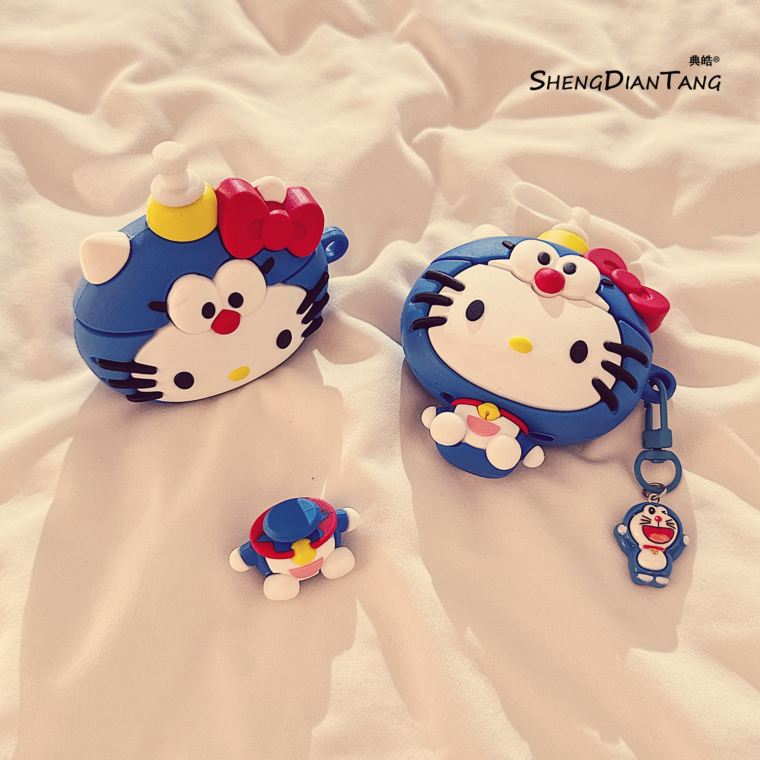 哆啦A梦凯蒂猫适用苹果耳机套