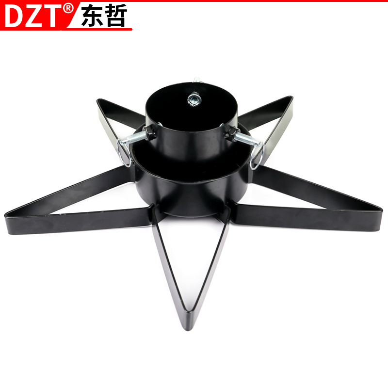 圣诞节底座节日装饰可拆卸铁质真树圆盆支架Christmas Tree Stand