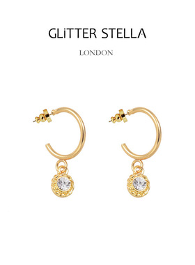 GLITTER STELLA 晨曦 点点星光闪耀锆石耳环