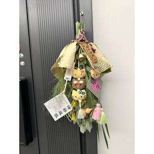 艾草花束diy材料包成品端午节门口挂件葫芦香包手工葫芦驱蚊壁挂