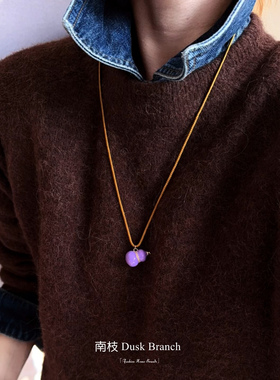 新中式九紫离火葫芦编绳项链女