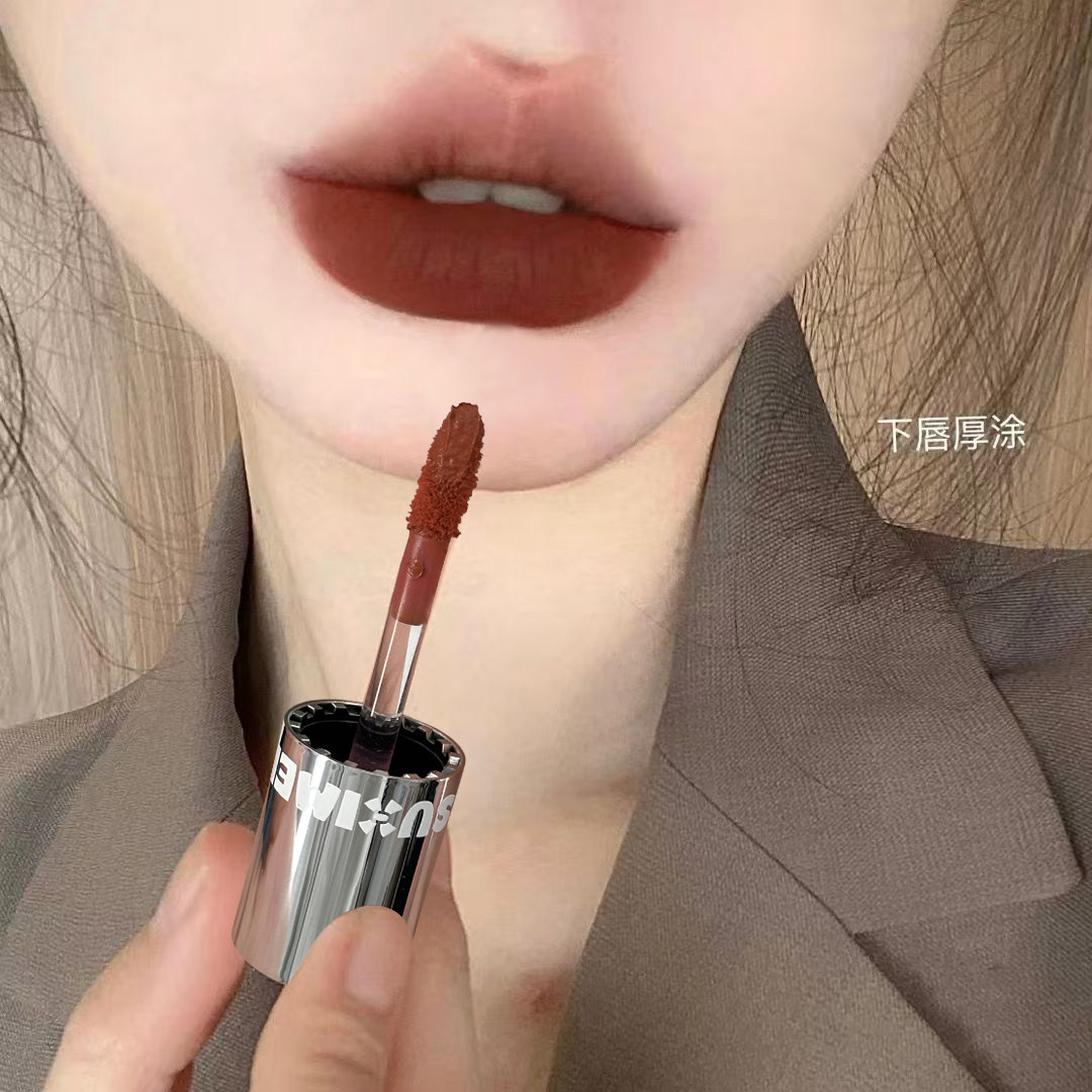 原相机色~唇釉雾面哑光唇泥小众女学生ins素颜黄黑皮显白丝绒口红