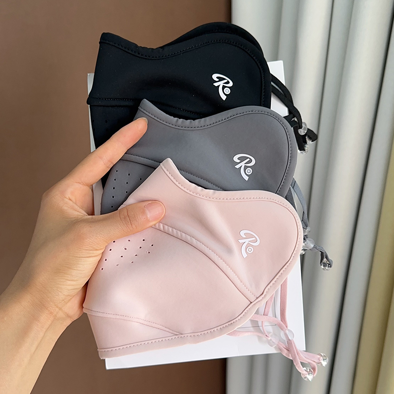 新款口罩女秋冬百搭加绒保暖高颜值护眼角骑行防风防寒加厚面罩潮