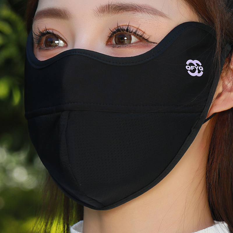 加绒保暖口罩女秋冬季高颜值加厚立体透气骑行电动车防风防寒面罩