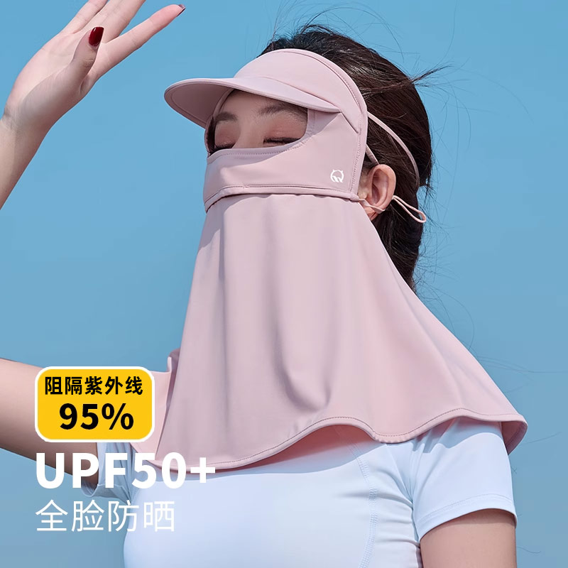 开车防晒面罩女夏季遮全脸