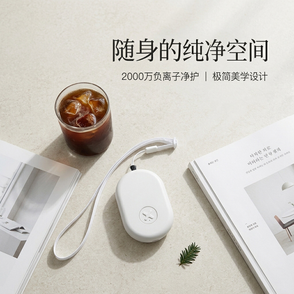 极地物种空气净化器除甲醛家用桌面小型室内消毒负离子除臭清新机