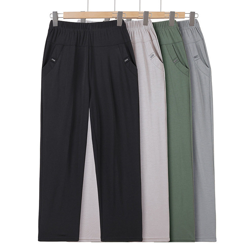 妈妈裤子夏季薄款九分裤