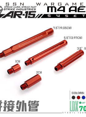 【ATM 外管 】ssn ar m4 电动波箱系统专用CNC装饰拼接外管