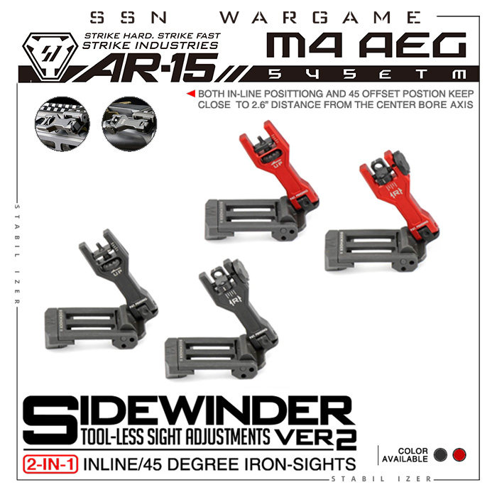 【si响尾蛇折叠机械喵v2】Sidewinder II ar15 hk416 aka 短剑mcx