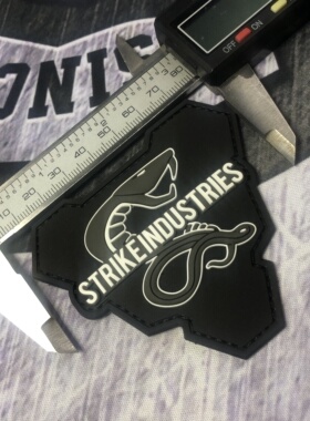 【SI胶章】新款毒蛇士气章ssn出品水弹配件战术背心配饰