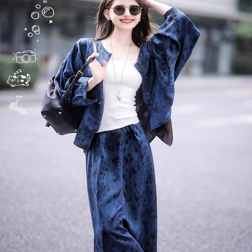 香云纱外套女2026夏季新款