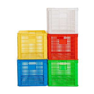 塑料筐长方形加厚大号周转框工厂货架储物收纳箱水果蔬菜快递胶框