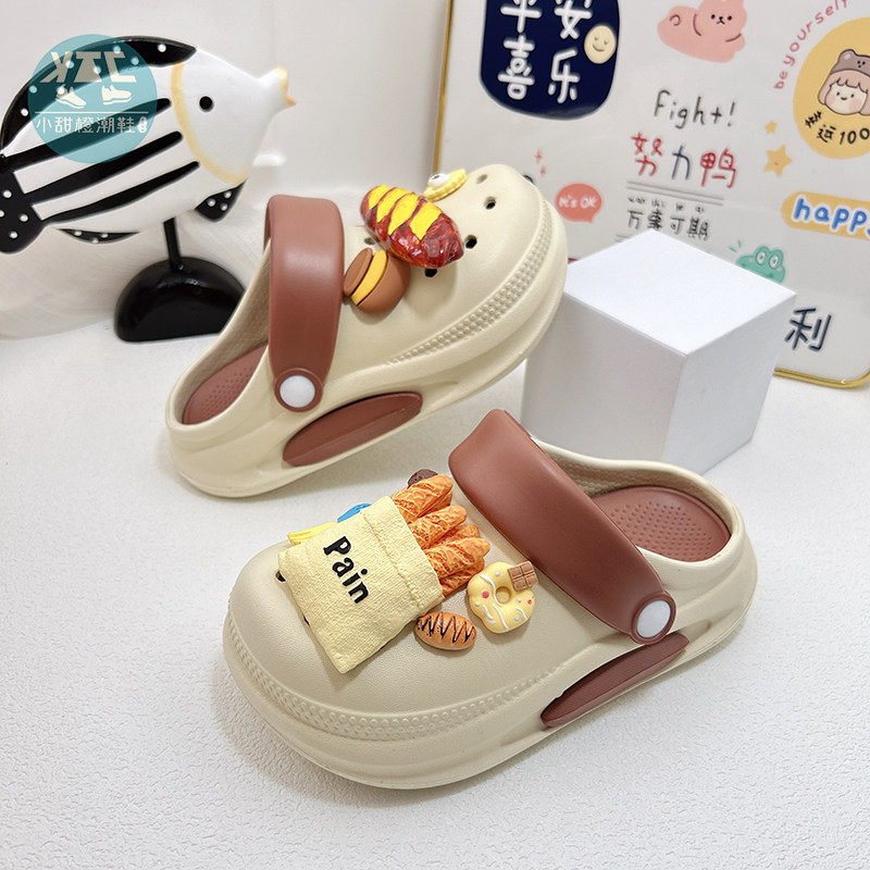 可爱男童夏季时尚百搭洞洞鞋弹软