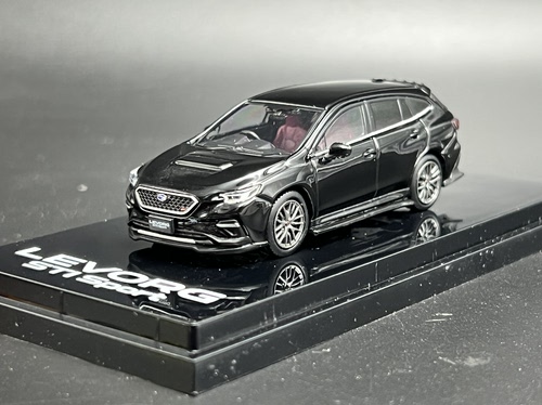 Hobbyjapan 1/64 斯巴鲁力狮 LEVORG VN5 STI SPORT 合金汽车模型
