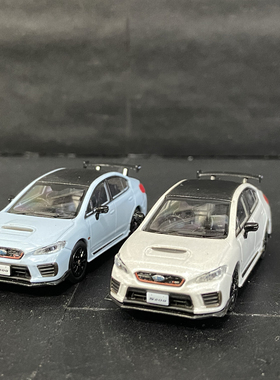 1:64 斯巴鲁 WRX STI S208 JDM 合金汽车模型 合金汽车模型 散货